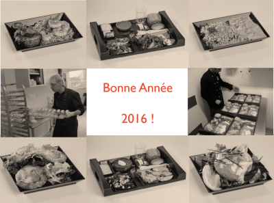 Les Ateliers Gourmands vous adressent leurs meilleurs voeux pour 2016 !
